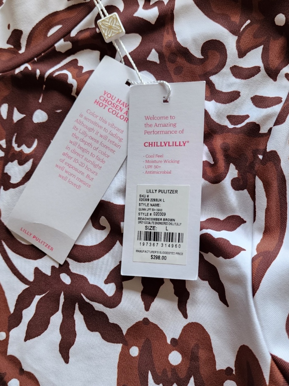 Lilly Pulitzer Luxletic Maxi Dress (RARE COLOR) - Picture 3 of 10